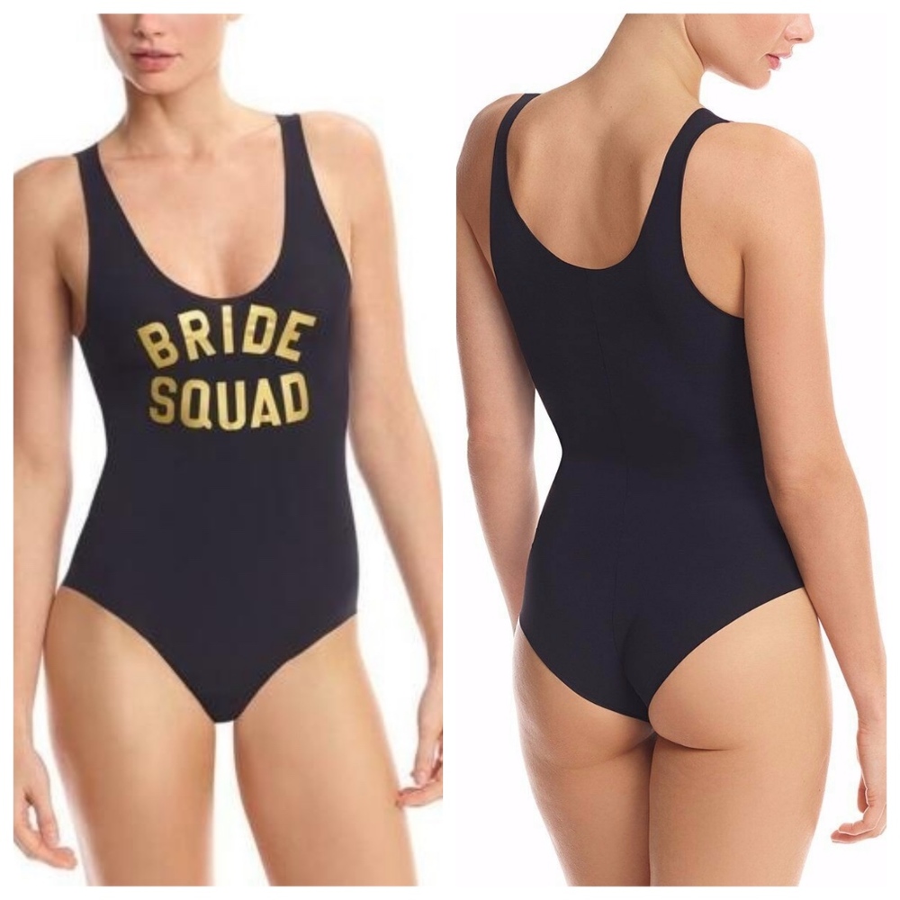 NWT Commando Bridal Applique Bride‎ Squad Bodysuit